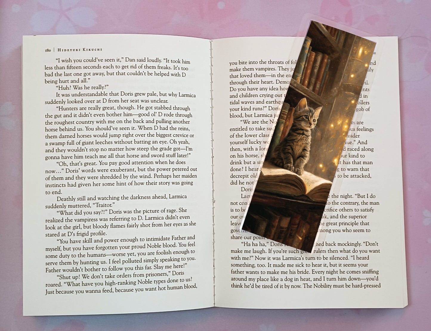 Cats Kittens Library Books Bookmark Novel Book