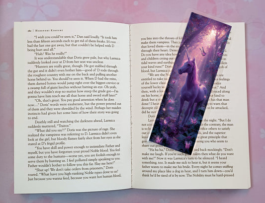 Unicorn Forest Bookmark Novel Book