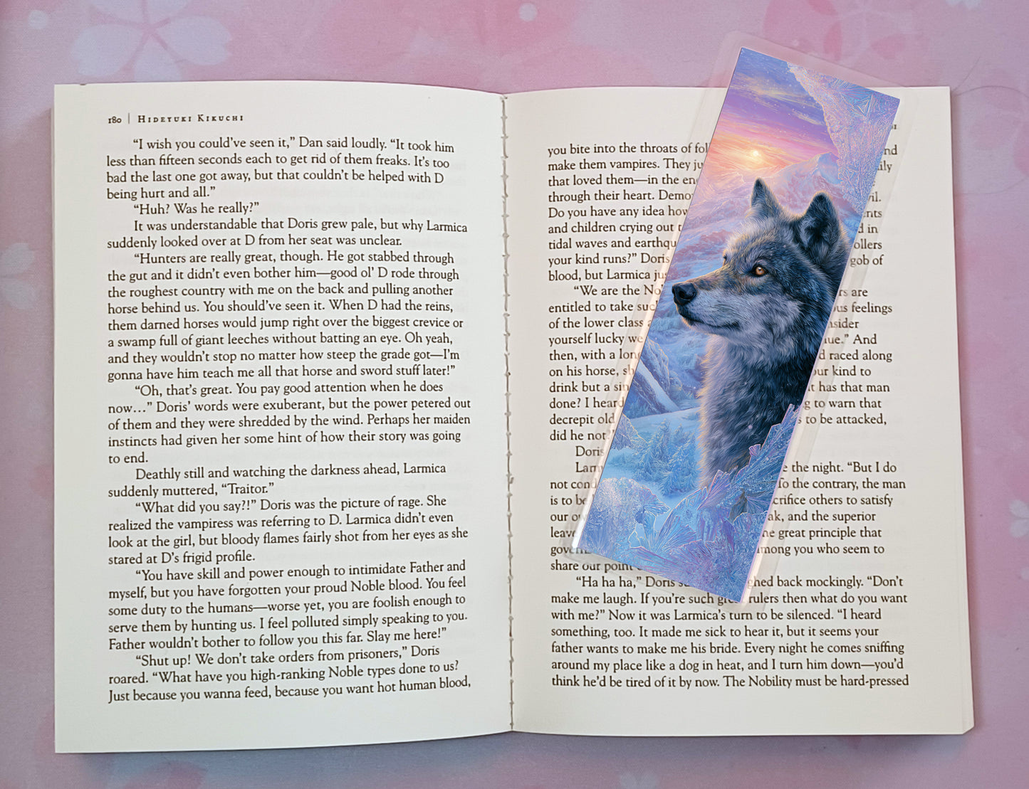 Wolf Wolves Bookmark Novel Book