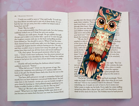 Owls Bookmark Novel Book 4 DESIGNS