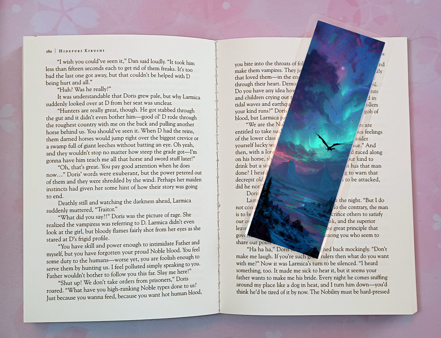 Flying Aurora Dragon Dragons Bookmark Novel Book 4 DESIGNS