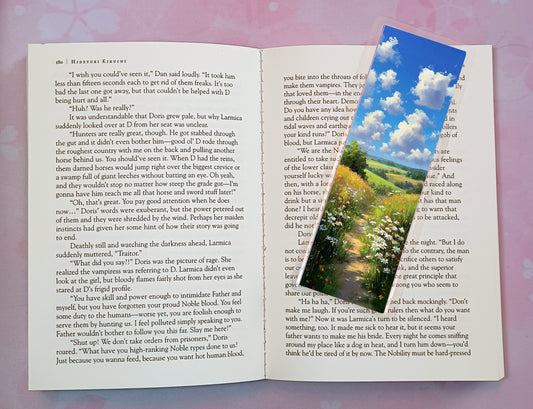 Meadow Path Daisies Daisy Bookmark Novel Book 4 DESIGNS
