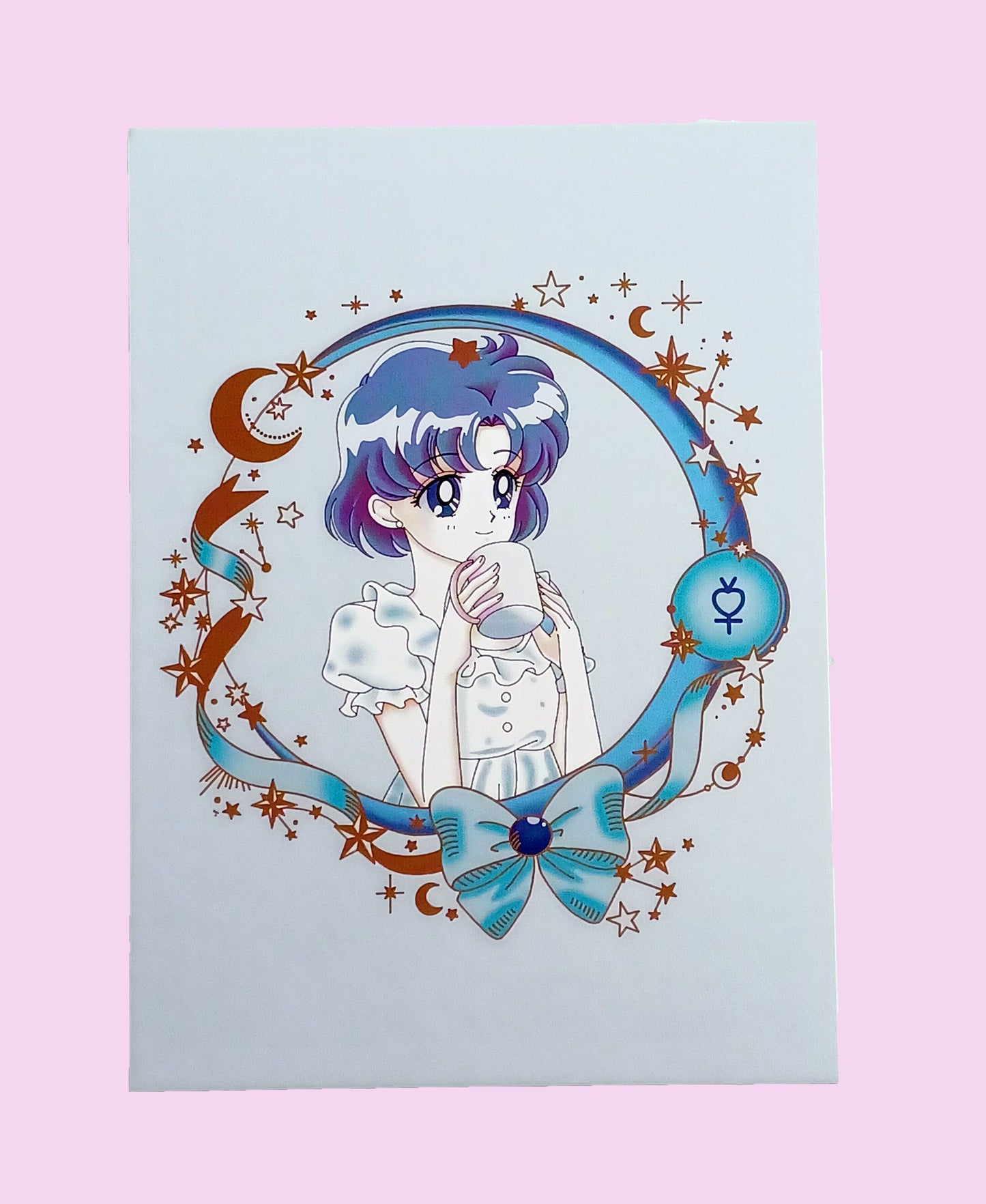 Sailor Moon Ami Slumber Party Wall Art Print Gift Decor Photo Dreamy Kawaii Home