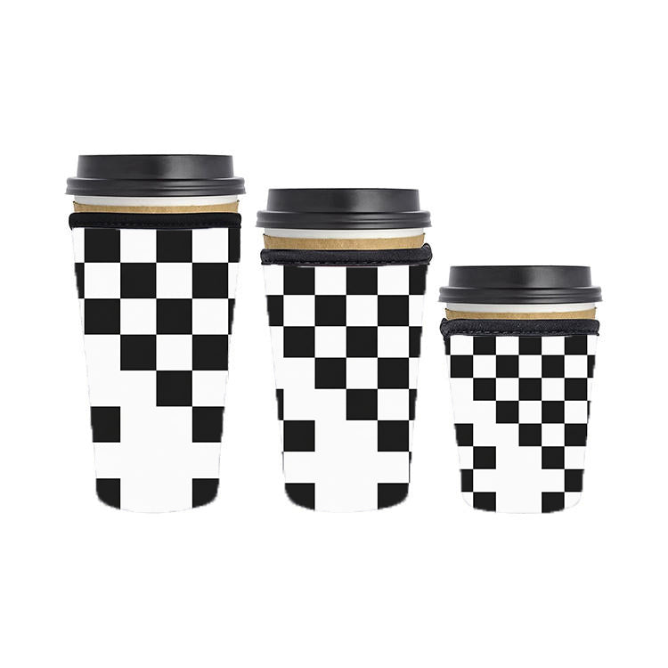 Back to School Teacher Reusable Neoprene Insulator Soda Tea Iced Hot Coffee Cup Drink Sleeve