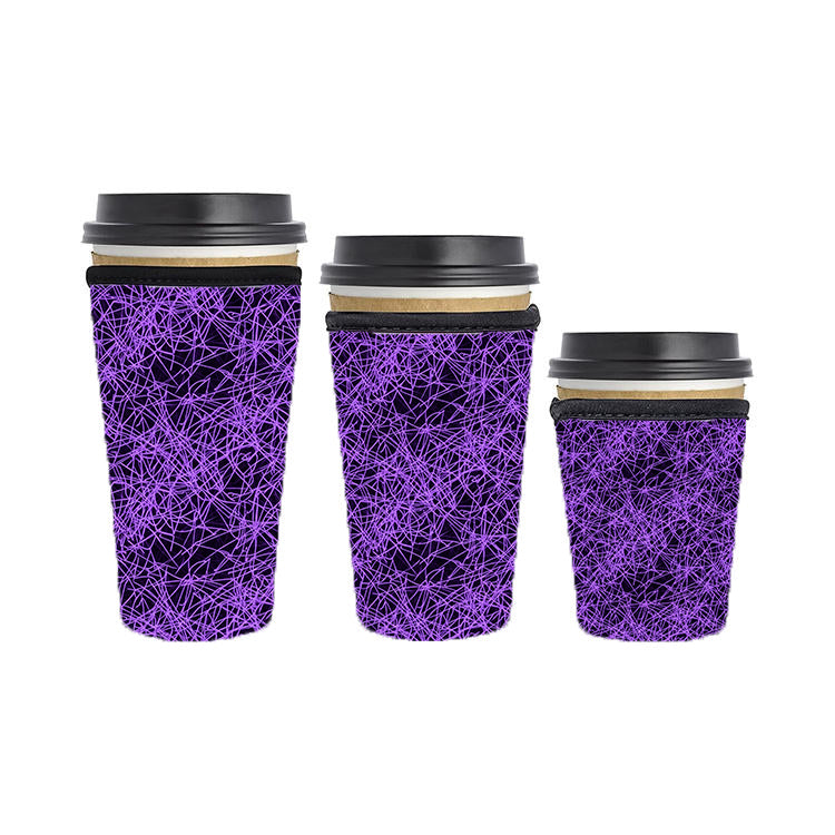 Halloween Reusable Neoprene Insulator Soda Tea Iced Hot Coffee Cup Drink Sleeve