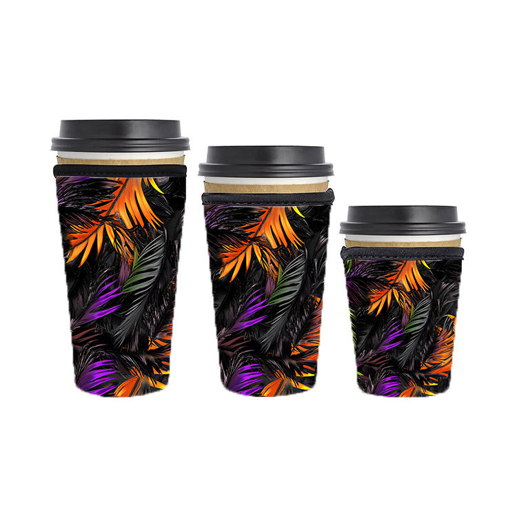 Halloween Reusable Neoprene Insulator Soda Tea Iced Hot Coffee Cup Drink Sleeve