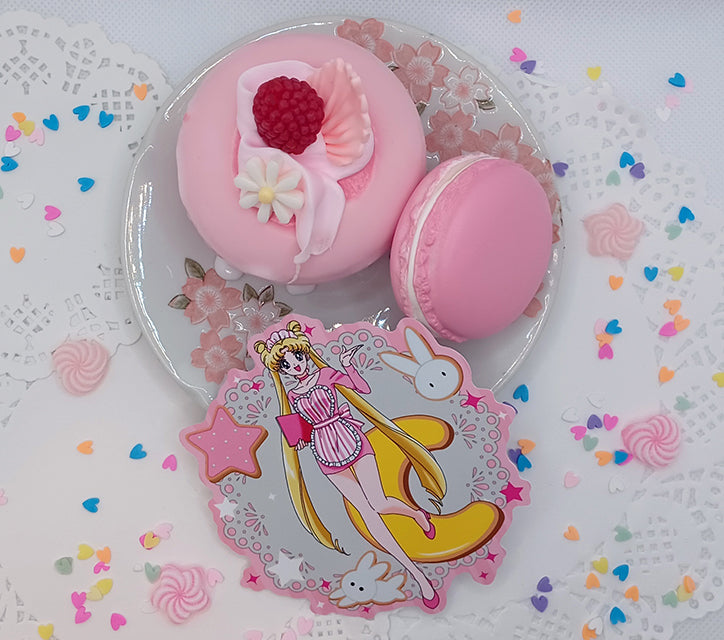 Sailor Moon Usagi Cafe Sticker Die Cut