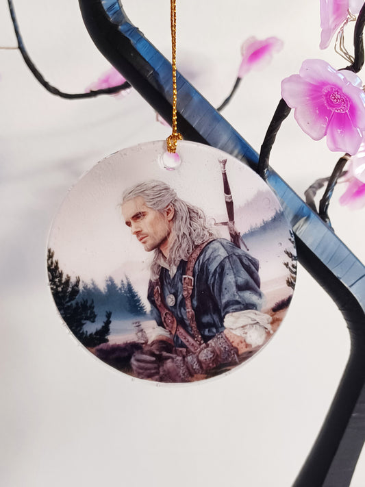 The Witcher - Hanging Ornament - Geralt of Rivia #001