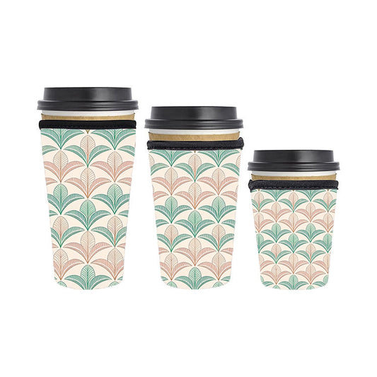 Fall Autumn Reusable Neoprene Insulator Soda Tea Iced Hot Coffee Cup Drink Sleeve