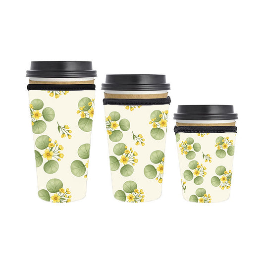 Fall Autumn Reusable Neoprene Insulator Soda Tea Iced Hot Coffee Cup Drink Sleeve