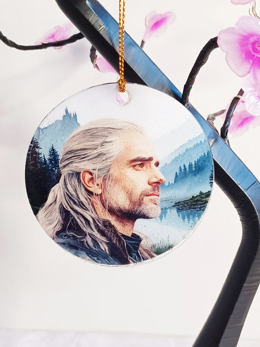 The Witcher - Hanging Ornament - Geralt of Rivia #006