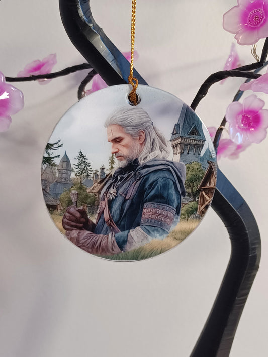 The Witcher - Hanging Ornament - Geralt of Rivia #008