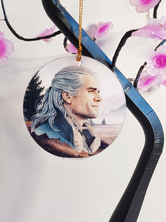 The Witcher - Hanging Ornament - Geralt of Rivia #009