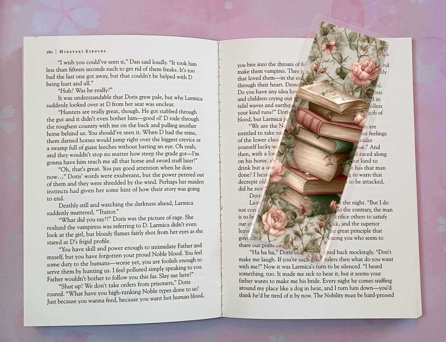 Books Flowers Roses Bookmark Novel Book