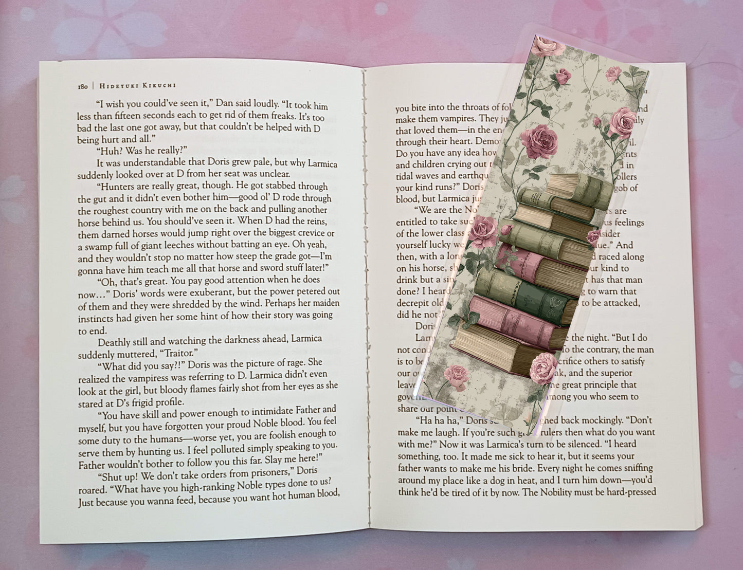 Books Flowers Roses Bookmark Novel Book