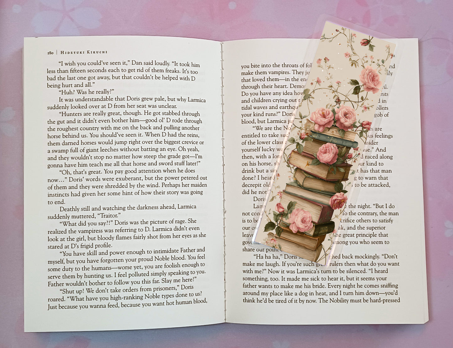Books Flowers Roses Bookmark Novel Book