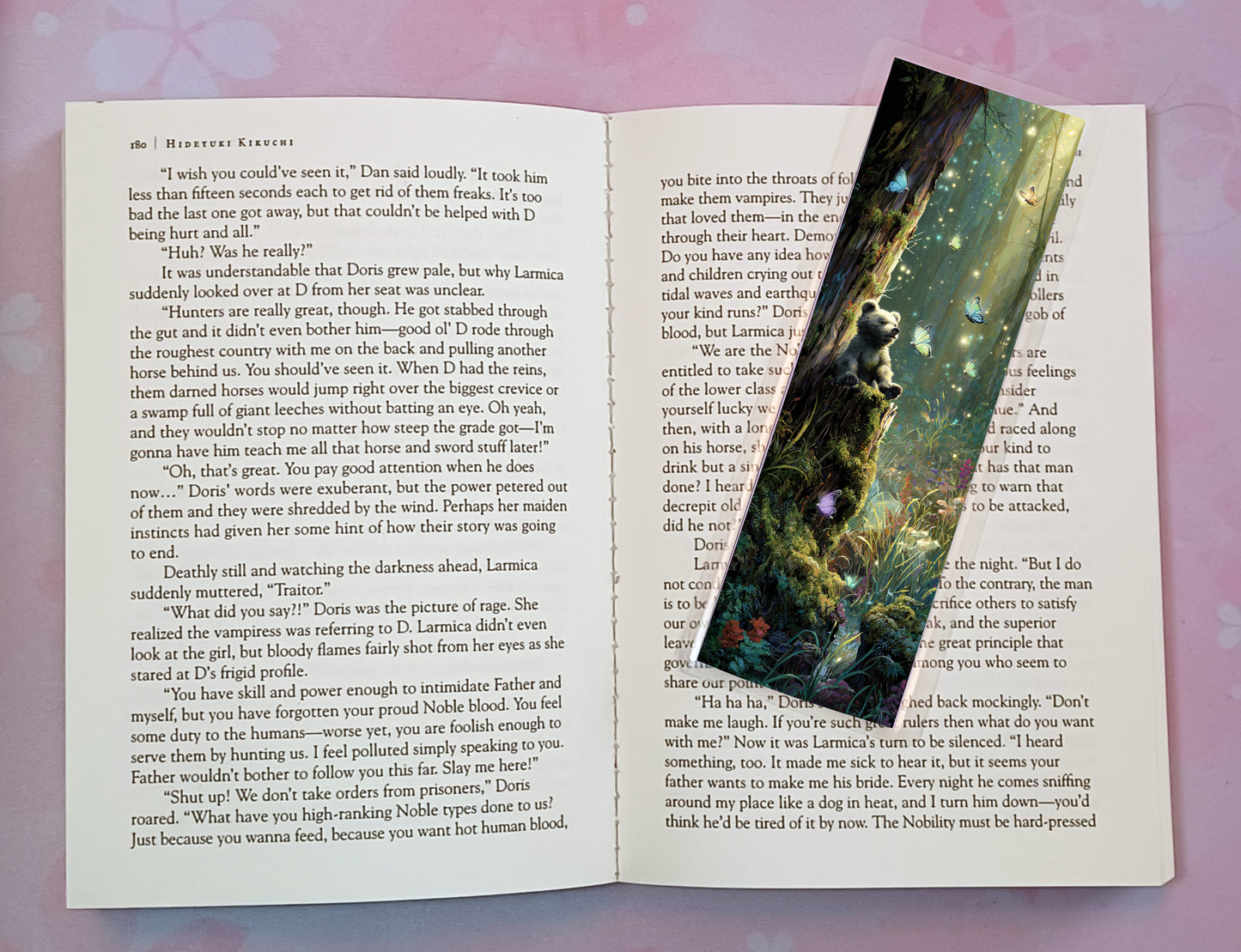 Baby Cub Bear Bookmark Novel Book