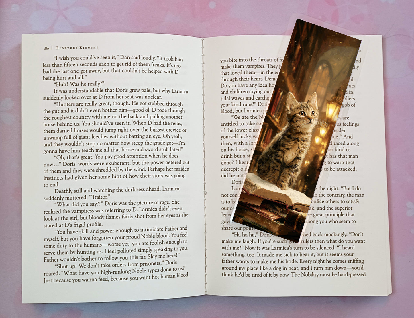 Cats Kittens Library Books Bookmark Novel Book
