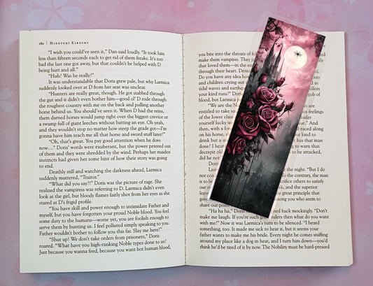 Gothic Roses Castles Dark Romance Bookmark Novel Book