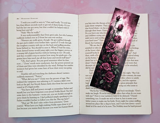 Gothic Roses Castles Dark Romance Bookmark Novel Book