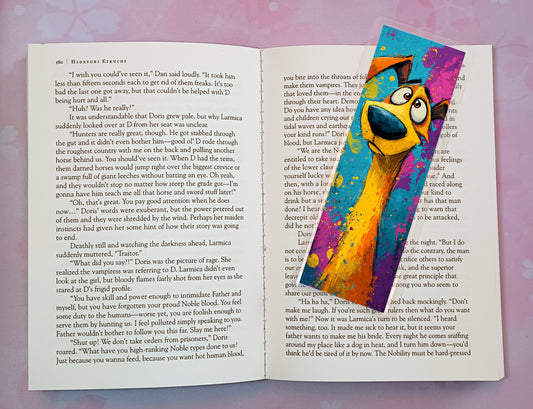 Dogs Bookmark Novel Book