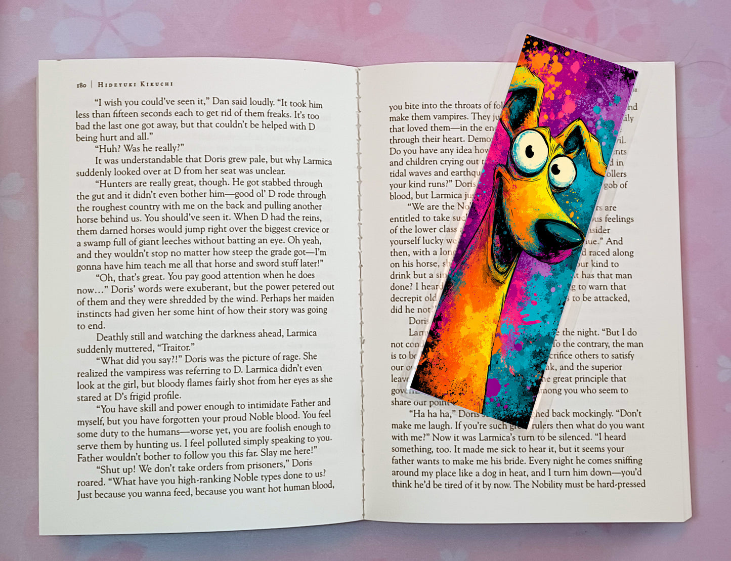 Dogs Bookmark Novel Book