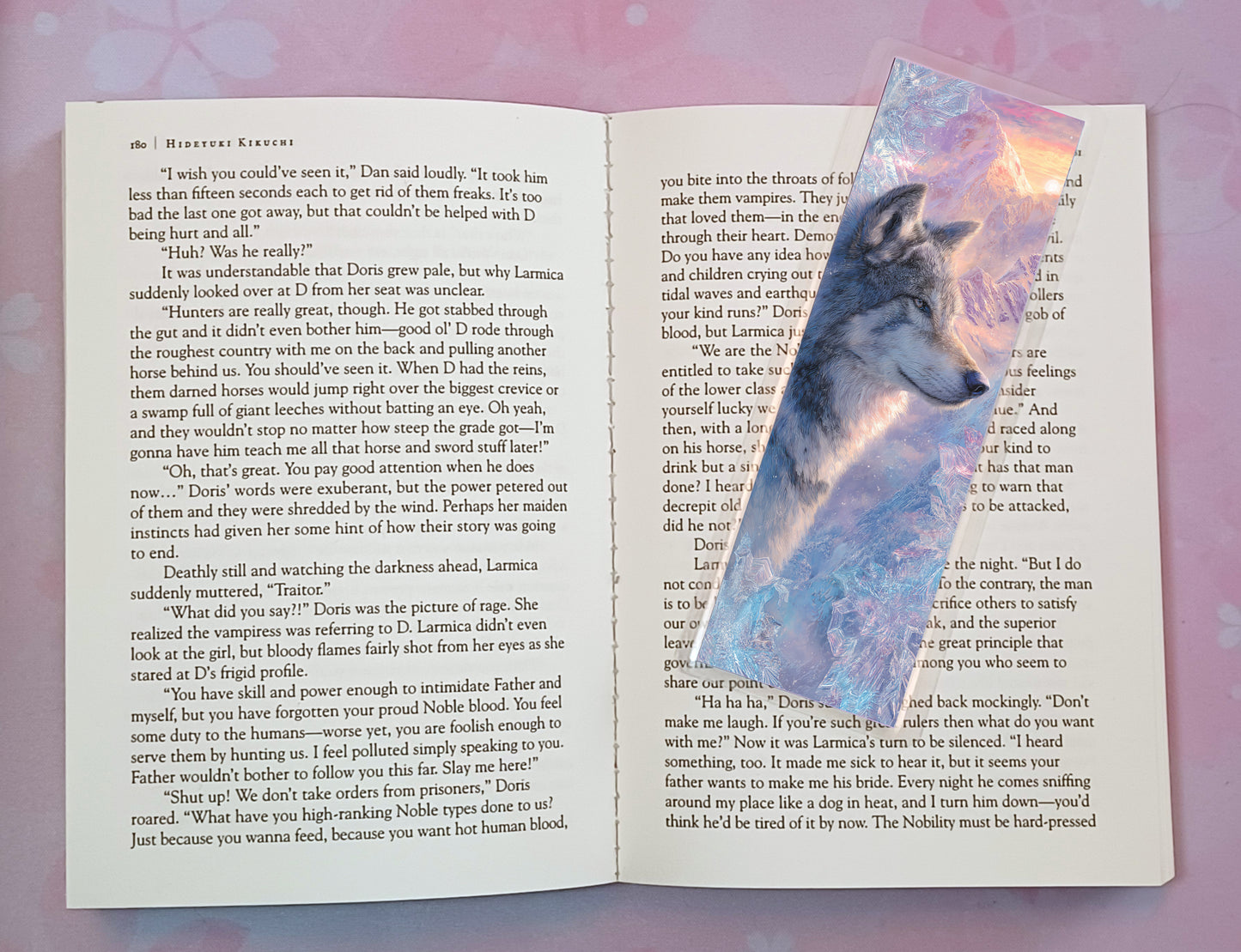 Wolf Wolves Bookmark Novel Book