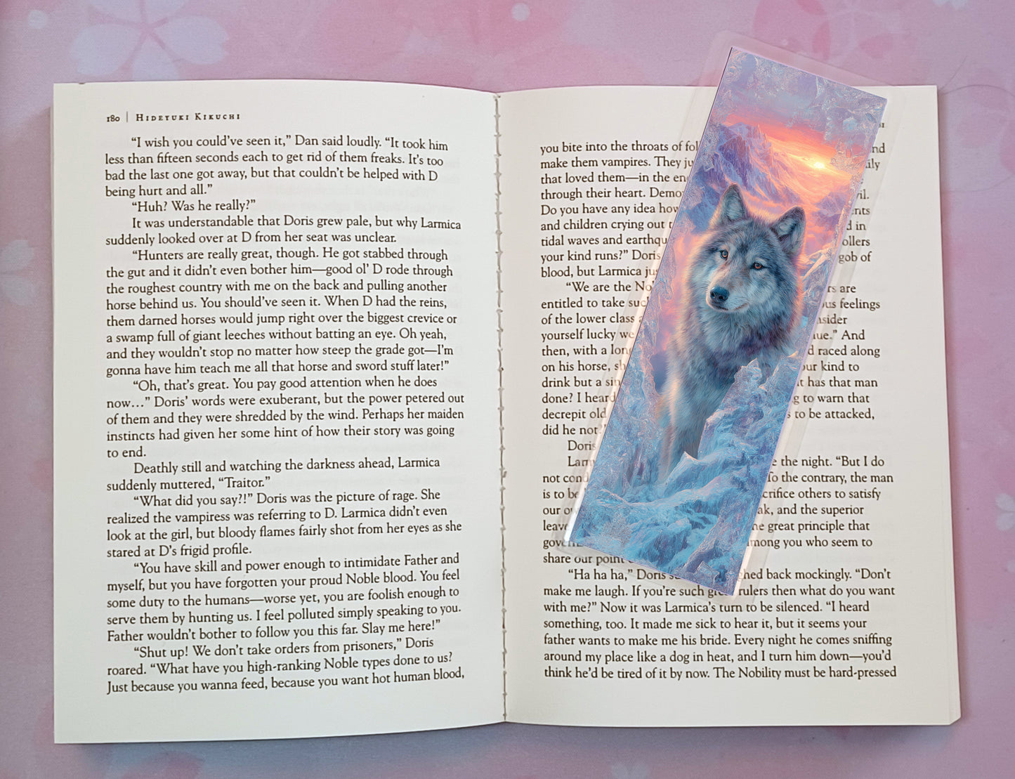 Wolf Wolves Bookmark Novel Book