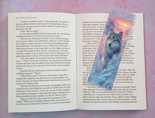 Wolf Wolves Bookmark Novel Book