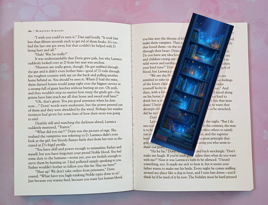 Magical Library Bookmark Novel Book 4 DESIGNS