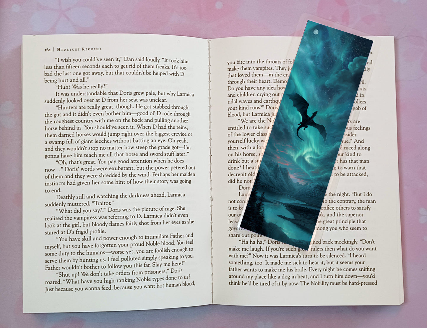 Flying Aurora Dragon Dragons Bookmark Novel Book 4 DESIGNS