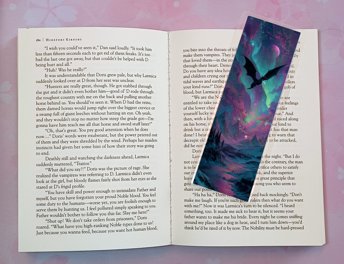 Flying Aurora Dragon Dragons Bookmark Novel Book 4 DESIGNS