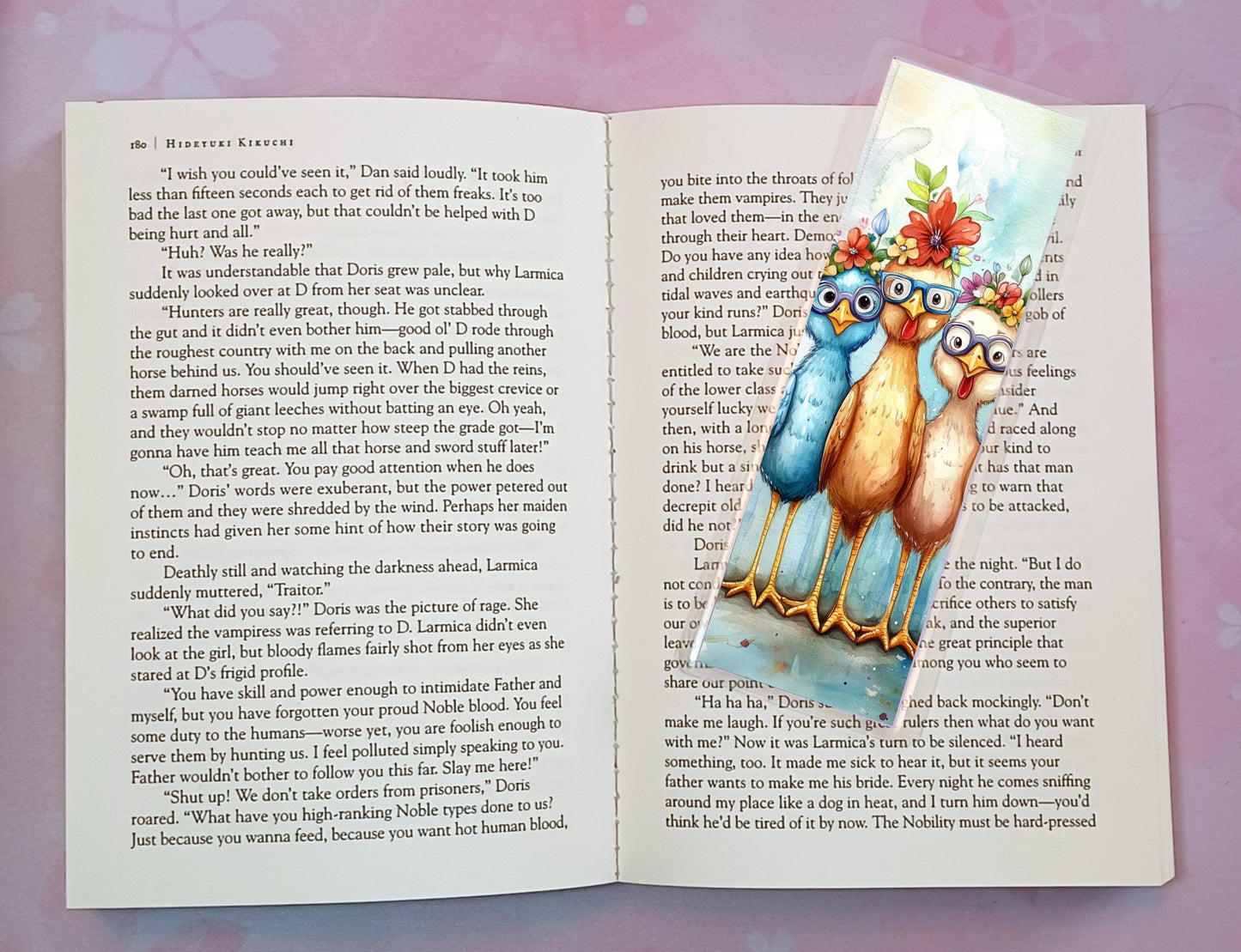 Funny Chickens Bookmark Novel Book 4 DESIGNS