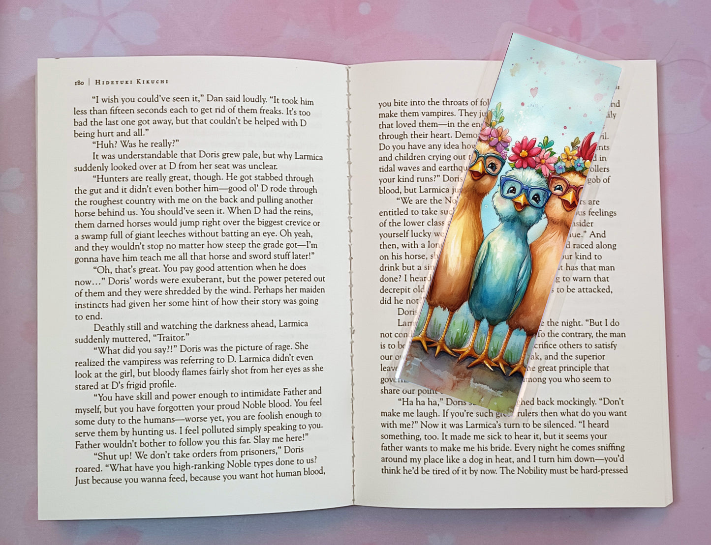 Funny Chickens Bookmark Novel Book 4 DESIGNS