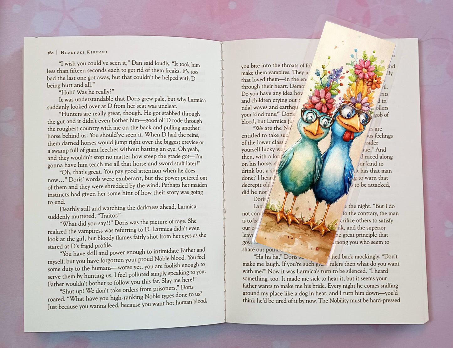 Funny Chickens Bookmark Novel Book 4 DESIGNS