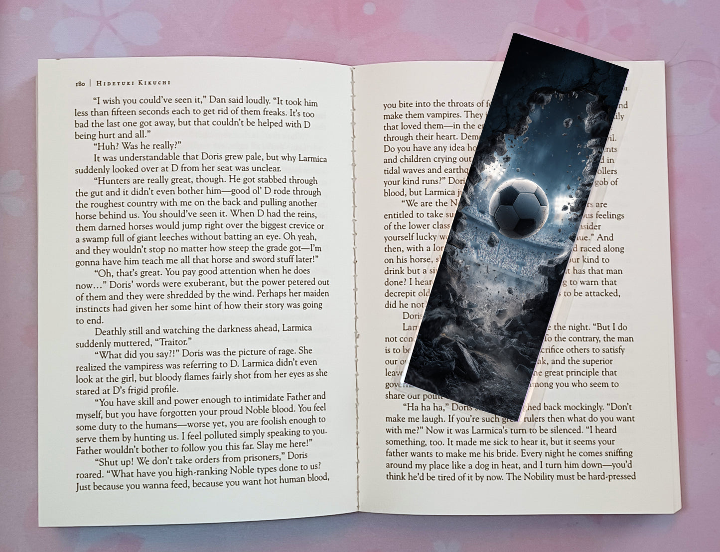 Socker Ball Sports Bookmark Novel Book 4 DESIGNS