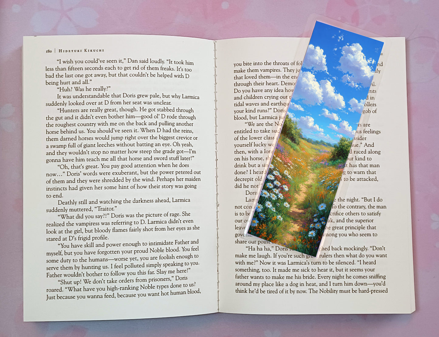 Meadow Path Daisies Daisy Bookmark Novel Book 4 DESIGNS