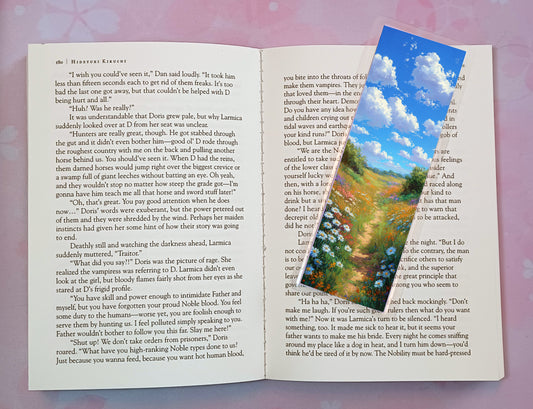 Meadow Path Daisies Daisy Bookmark Novel Book 4 DESIGNS