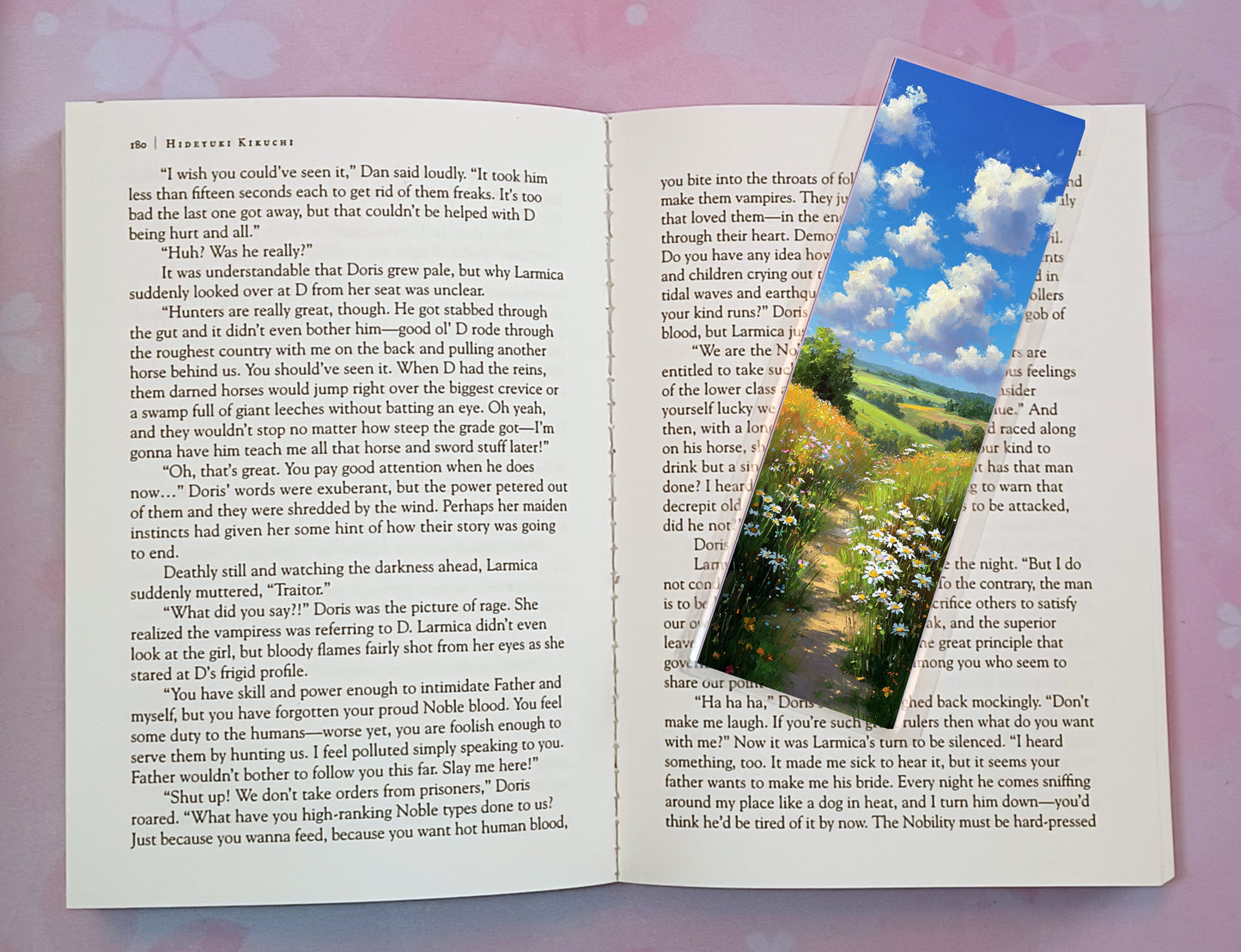 Meadow Path Daisies Daisy Bookmark Novel Book 4 DESIGNS
