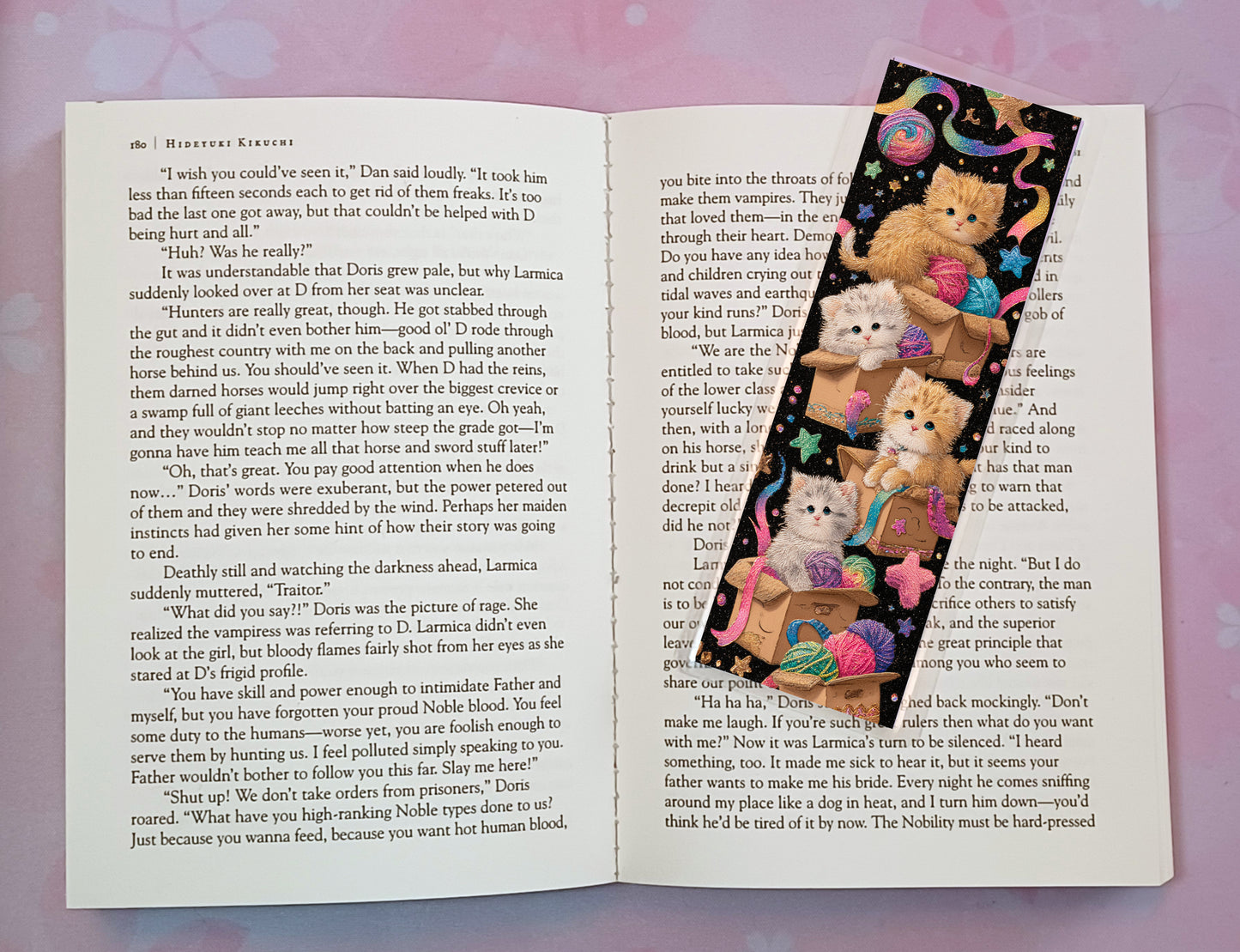Kittens Cat Cats Bookmark Novel Book 4 DESIGNS