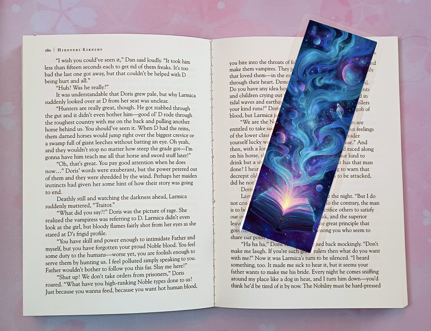 Book Space Bookmark Novel 4 DESIGNS
