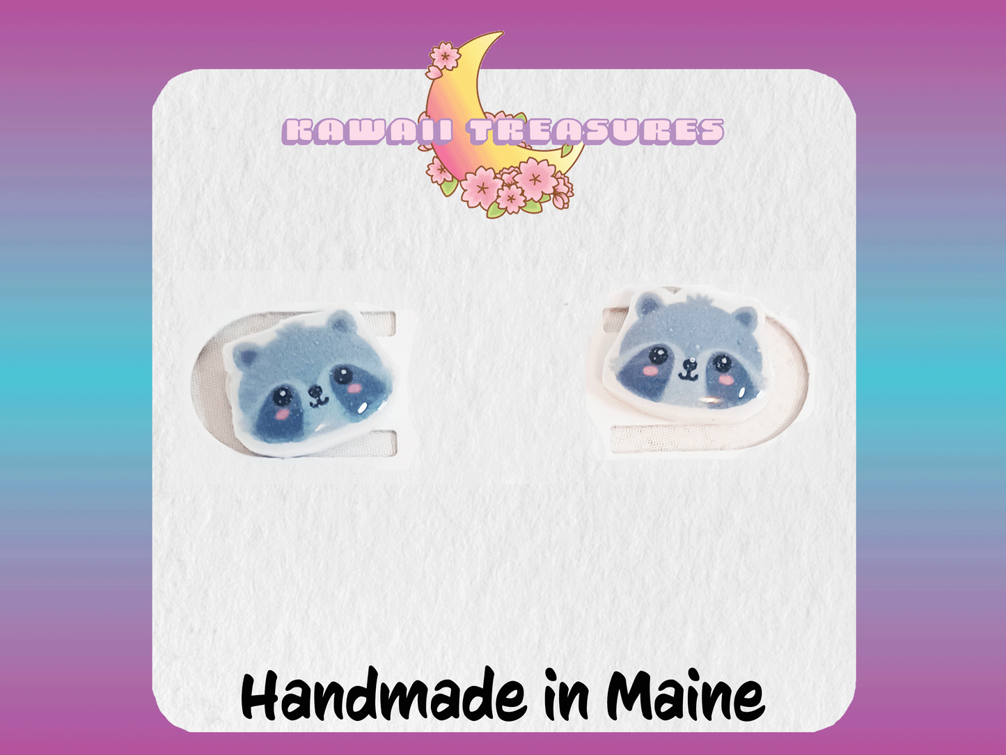 Cute Animal Heads Stud Earrings Sea Stainless Steel