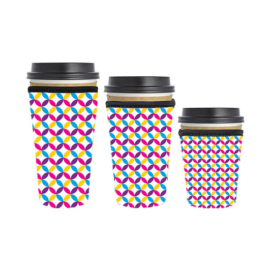 Back to School Teacher Reusable Neoprene Insulator Soda Tea Iced Hot Coffee Cup Drink Sleeve