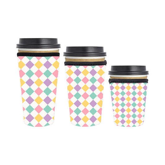 Back to School Teacher Reusable Neoprene Insulator Soda Tea Iced Hot Coffee Cup Drink Sleeve