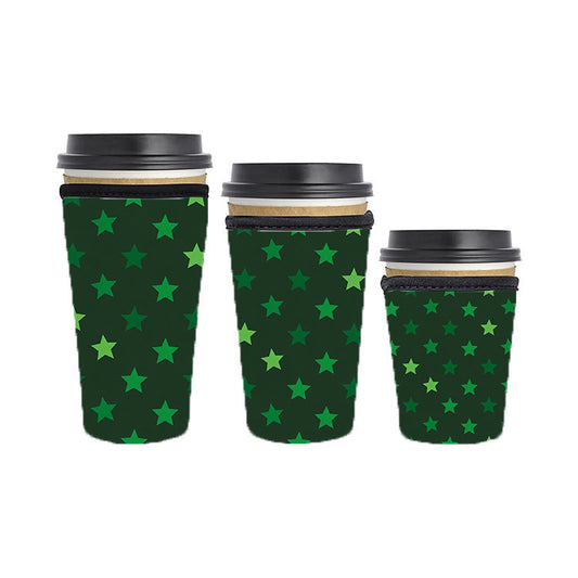 Back to School Teacher Reusable Neoprene Insulator Soda Tea Iced Hot Coffee Cup Drink Sleeve