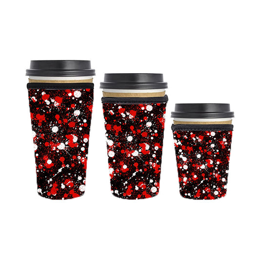 Halloween Reusable Neoprene Insulator Soda Tea Iced Hot Coffee Cup Drink Sleeve