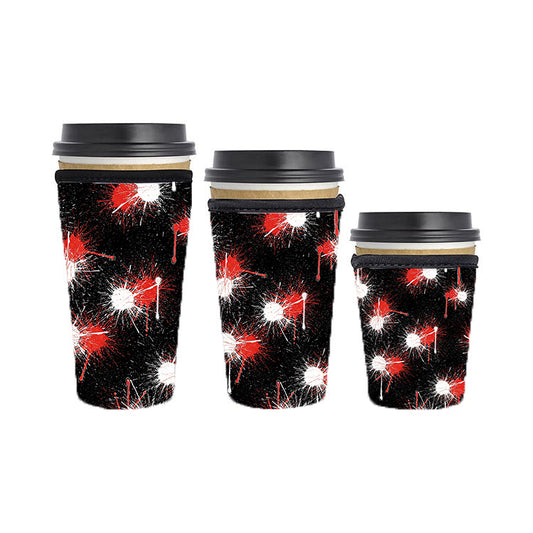 Halloween Reusable Neoprene Insulator Soda Tea Iced Hot Coffee Cup Drink Sleeve
