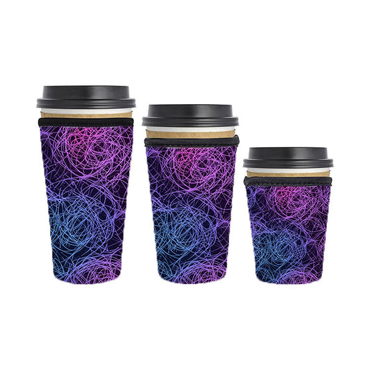 Halloween Reusable Neoprene Insulator Soda Tea Iced Hot Coffee Cup Drink Sleeve