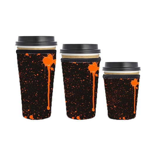 Halloween Reusable Neoprene Insulator Soda Tea Iced Hot Coffee Cup Drink Sleeve