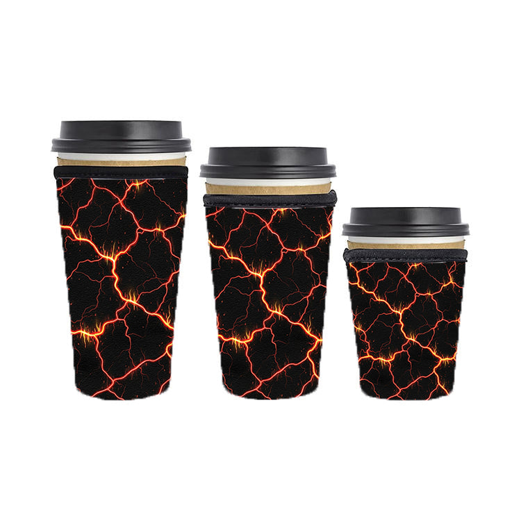 Halloween Reusable Neoprene Insulator Soda Tea Iced Hot Coffee Cup Drink Sleeve